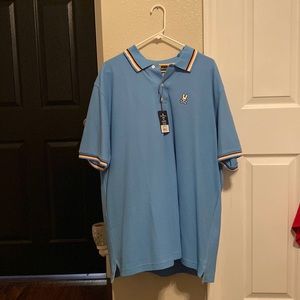 Mens Short Sleeve Polo Psycho Bunny Shirt